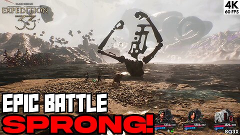 Beating SPRONG (full fight) 🔥 Clair Obscur: Expedition 33 (4K60)