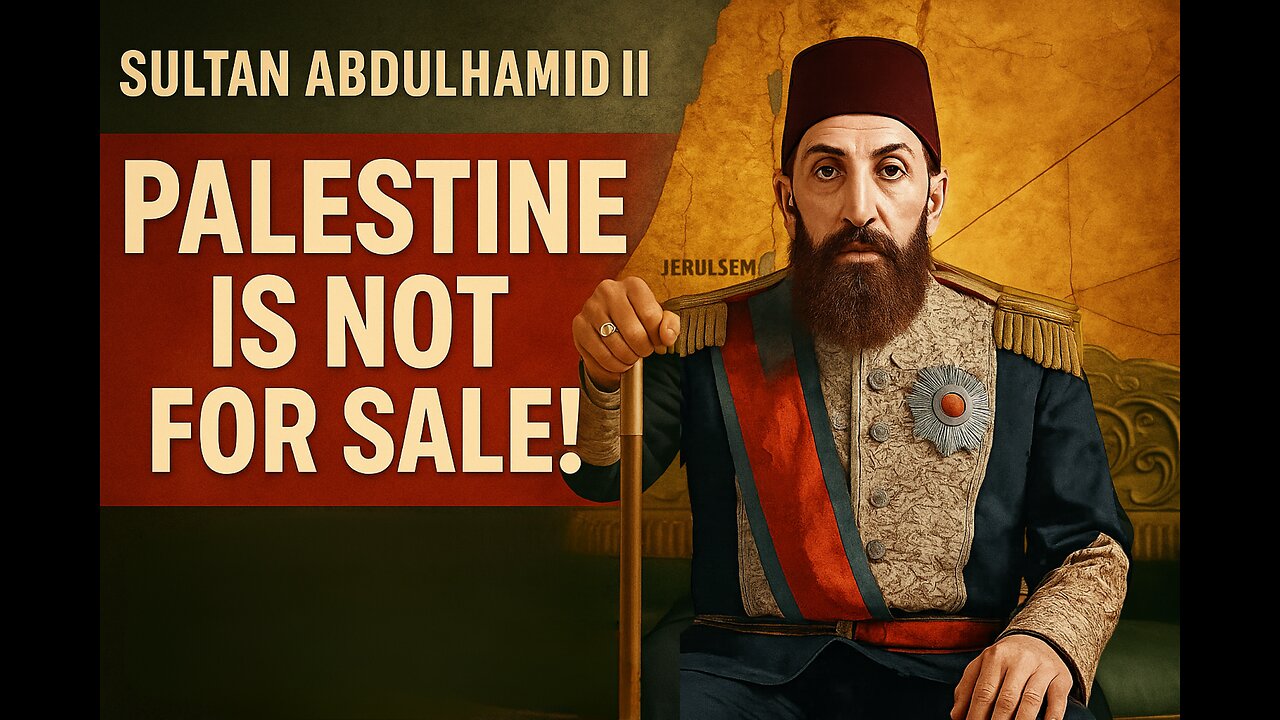 The Sultan Who Refused to Sell Palestine | السلطان الذي رفض بيع فلسطين | Abdulhamid II – The1Gz