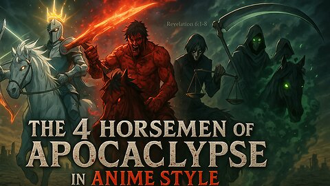 The 4 Horsemen of the Apocalypse in ANIME STYLE!