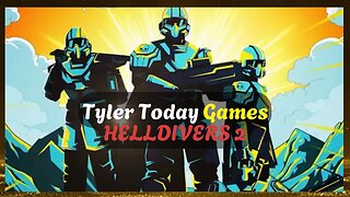 Dive into hell for democracy! | HellDivers 2 | Tyler Today Games