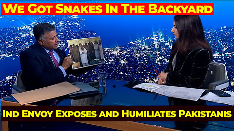 Indian Envoy To UK Humiliates Pakistani Savages And Tells Them To Fck Off Yalda Hakim SkyNews India-Pakistan Conflict