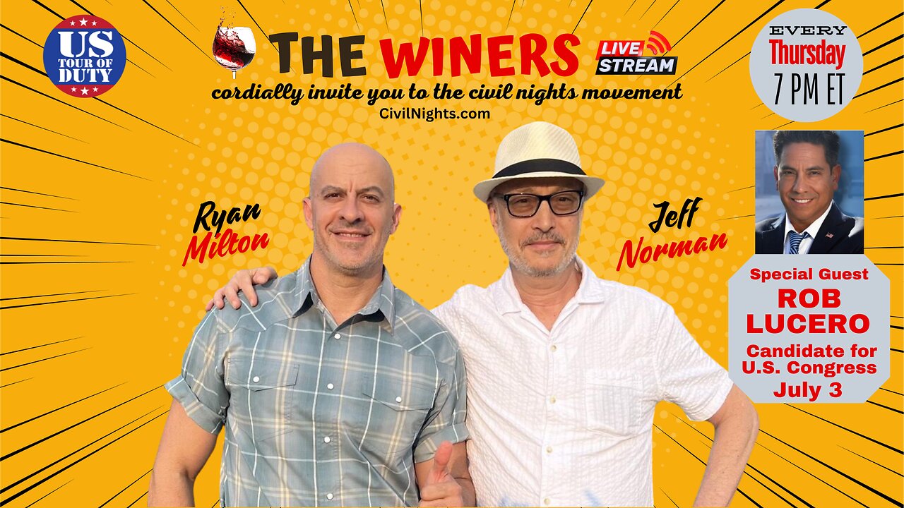 The Winers Ep. 41 (streams live on July 3 at 7 PM ET)