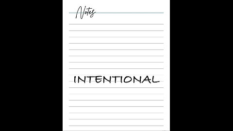 INTENTIONAL