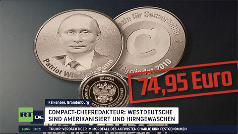 Compact-Magazin verkauft Putin-Silbermünzen für 75 Euro