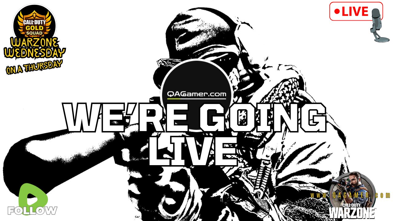 😈QAGamer Live | WarZone Wednesday… on a THURSDAY?! 🔥