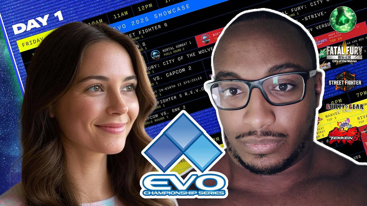 OFFICIAL Evo 2025 Day 1 Co-Stream - Las Vegas, NV ∥ 17 TOURNAMENTS!!