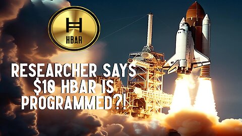 Researcher Says $10 HBAR IS PROGRAMMED?!