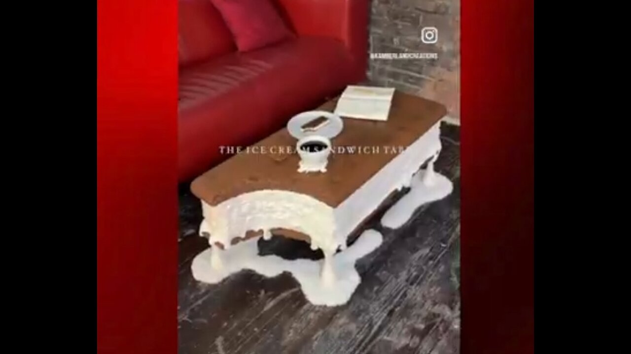 Ice Cream Sandwich Table