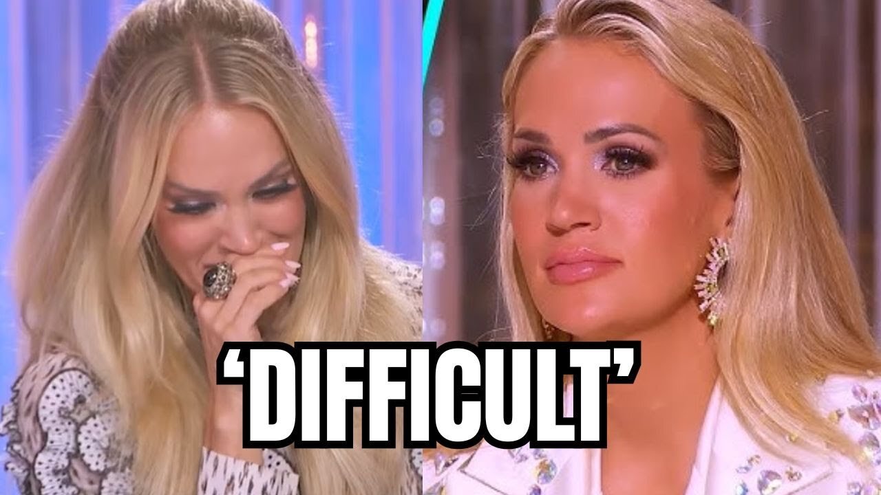 Carrie Underwood TEARS UP Speaking About Her Faith