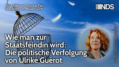 Wie man zur Staatsfeindin wird: Die politische Verfolgung von Ulrike Guérot | Thomas Fazi | NDS