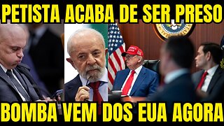 ACABOU DE SER PRESO POR FRAUDE E CORRUPÇÃO!! LULA DA SILVA FICA REVOLTADO!! TRUMP ENVOLVIDO!!