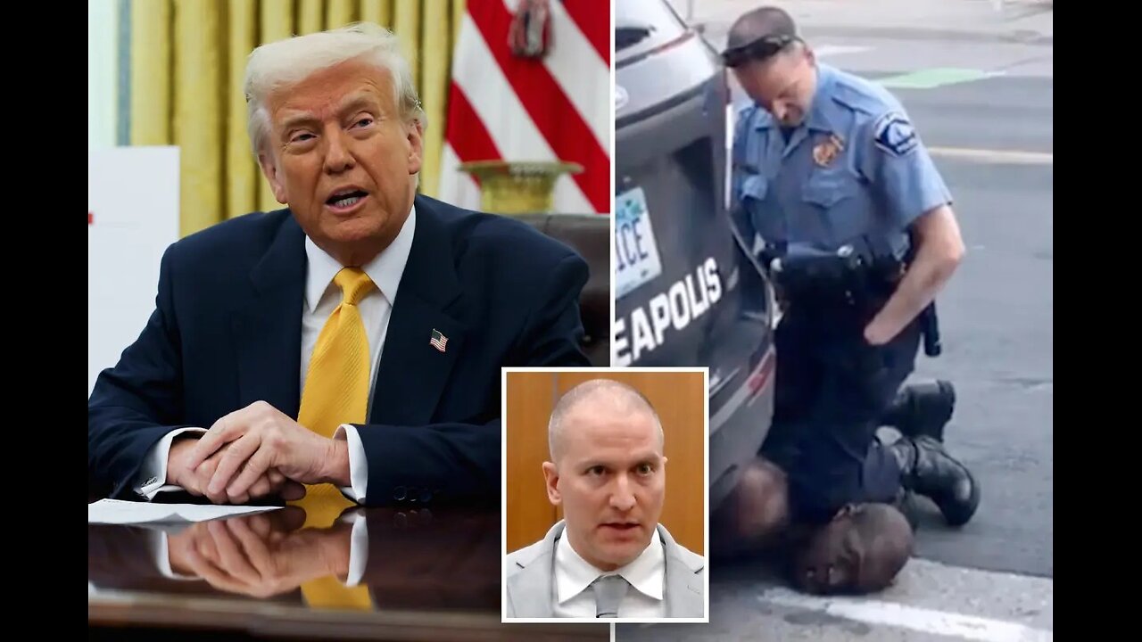 Should Trump Pardon Derek Chauvin? There's Been A Lot of Chatter and Possibly BLM Riots May Come