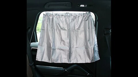 Universal Portable & Stretchable Car Window Curtains With UV Block