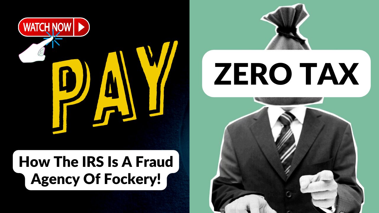 How The IRS Is A Fraud Agency.