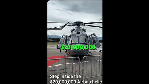 Step inside the $20,000,000 Airbus helicopter