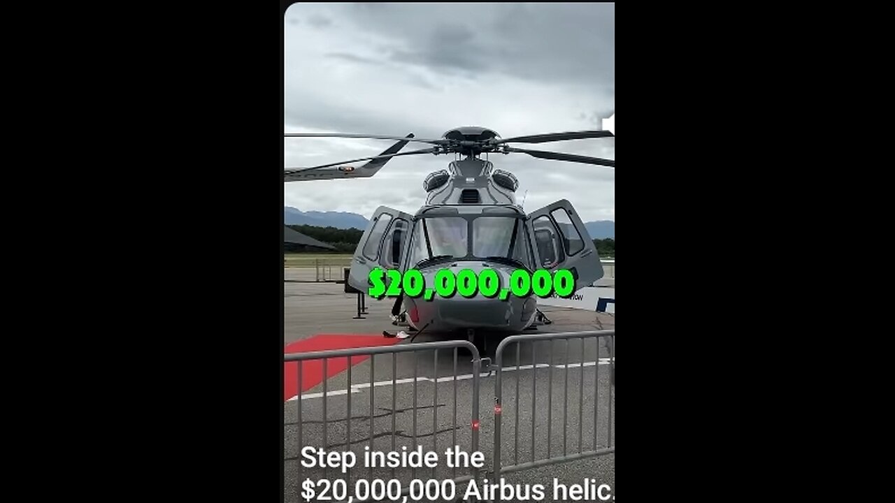 Step inside the $20,000,000 Airbus helicopter