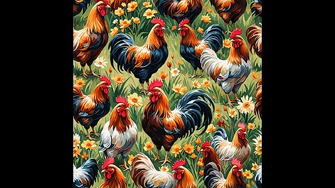 Look all those chickens
