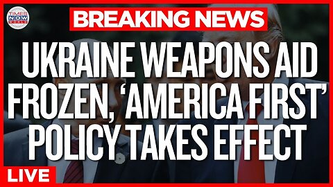 LIVE BREAKING: Trump SUSPENDS Ukraine Military Aid - Pentagon Confirms Review | Times Now World