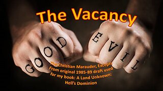 The Vacancy – things I learned within the afterlife
