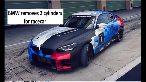 BMW puts 4 cylinder into M2 racecar