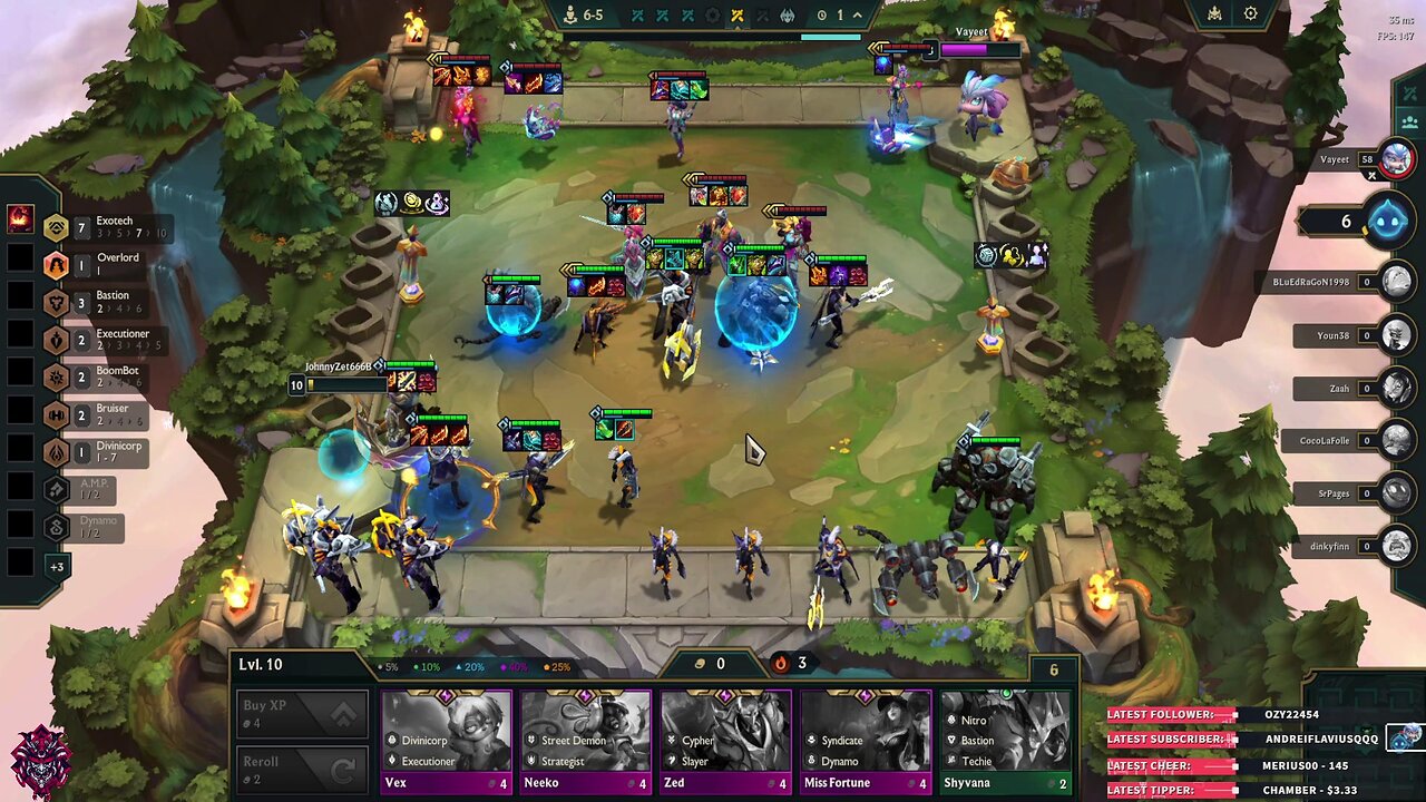 Dimineata pe racoare ... merge-un Teamfight Tactics ...
