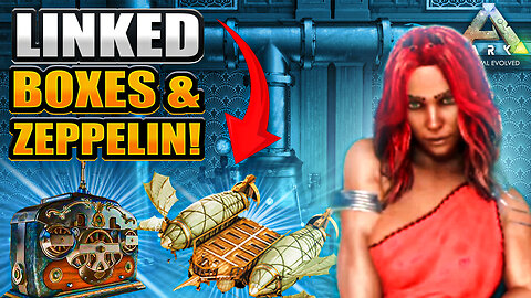 Master Farming Tips: Linked Storage Boxes & Zeppelin! | Ark ASA