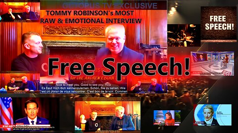 Free Speech Rebels Rock the Stage . Marco . Tommy