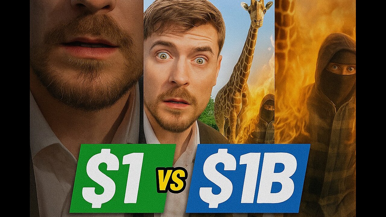 $1 vs $1,000,000,000 Nuclear Bunker | Don’t Turn Around Challenge 🤑
