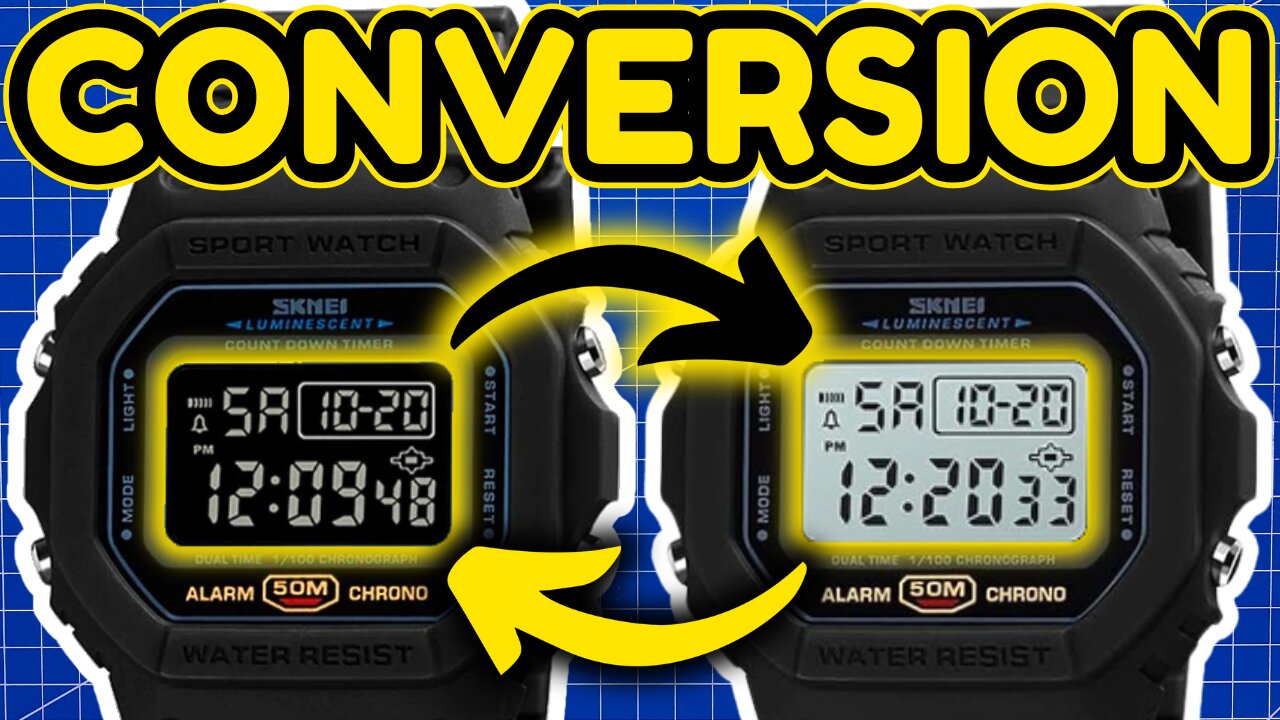 ⌚ LCD Flip 🔁 Convert Negative & Positive Displays FAST! ☯