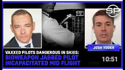 "Vaccinated Pilots Pose Risk in Sky: Pilot Incapacitated Mid-Flight After Jab"