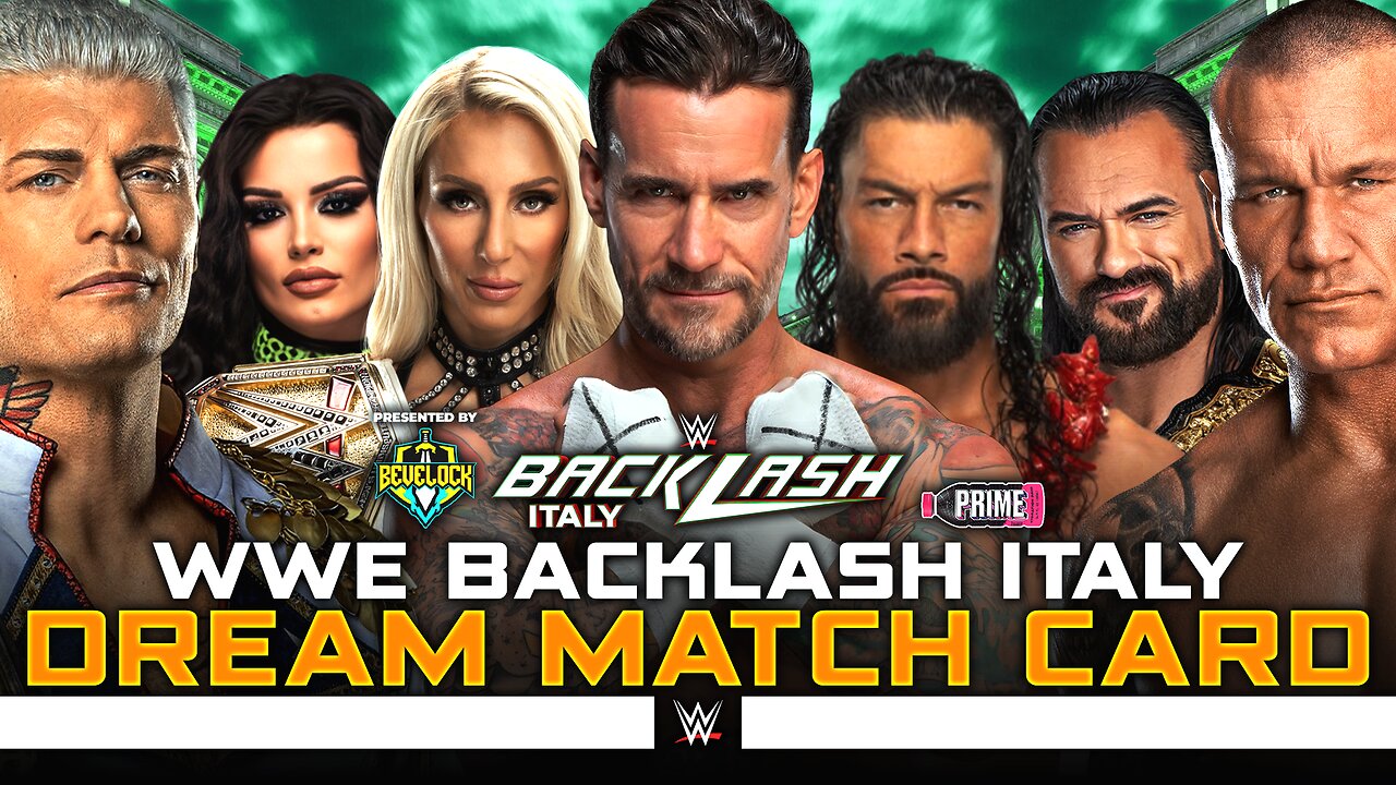 WWE Backlash Italy - Dream Match Card | Bevelock