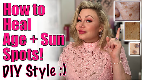 How to Heal Sun & Age Spots, DIY Style :) AceCosm.com and code Jessica10 Saves you money