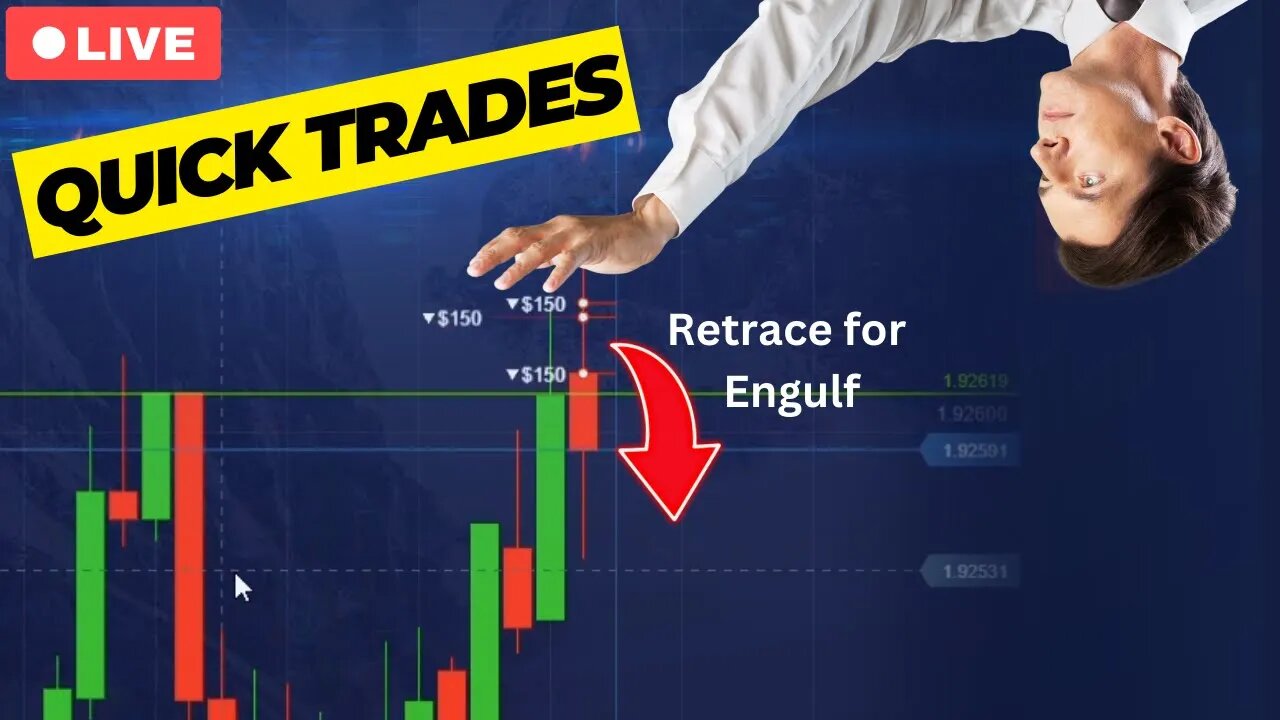 Quick Trades with Good entries + Luck / Daily profit in Binary Option - Educational Content