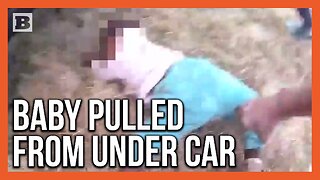 Police, Good Samaritans LIFT CAR Off Baby Pinned Underneath