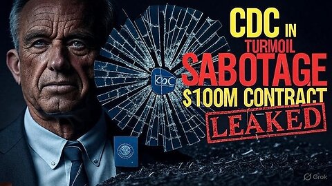 CDC IN CHAOS: CIA Manuals, $100M Contracts & RFK Jr. Purge | BIG PHARMA FIGHTS BACK