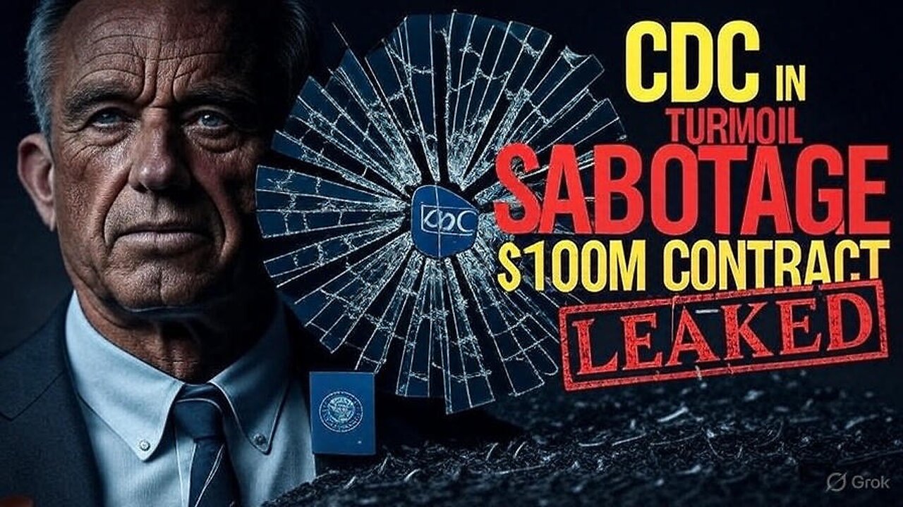 CDC IN CHAOS: CIA Manuals, $100M Contracts & RFK Jr. Purge | BIG PHARMA FIGHTS BACK