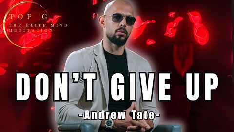 NEVER GIVE UP - Andrew Tate | Prepare for 2026