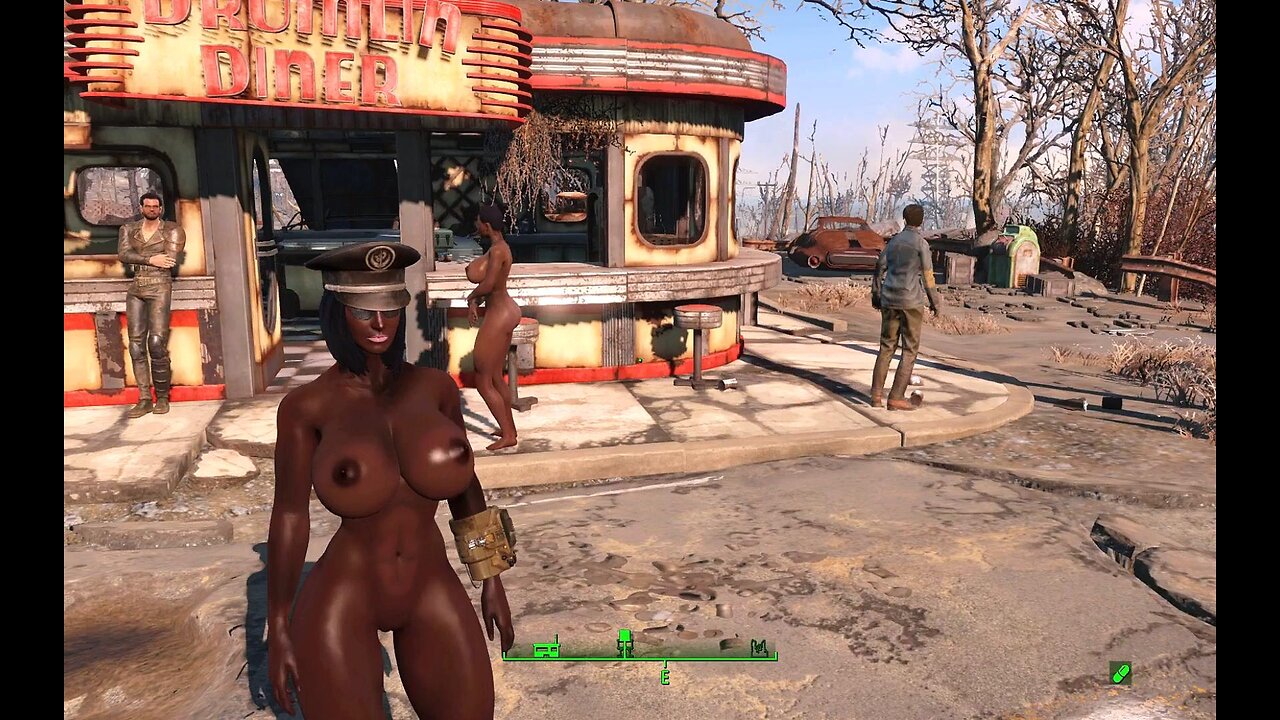Fallout 4 naked beginners guide starlight drive-in Busty boobs breast expansion huge tits