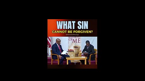 Unpardonable sin! Blasphemy against the holy spirit!
