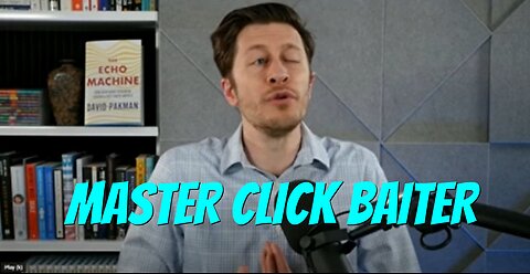 David Pakman Makes Up Hoax About Trump Supporters Out To Get Him