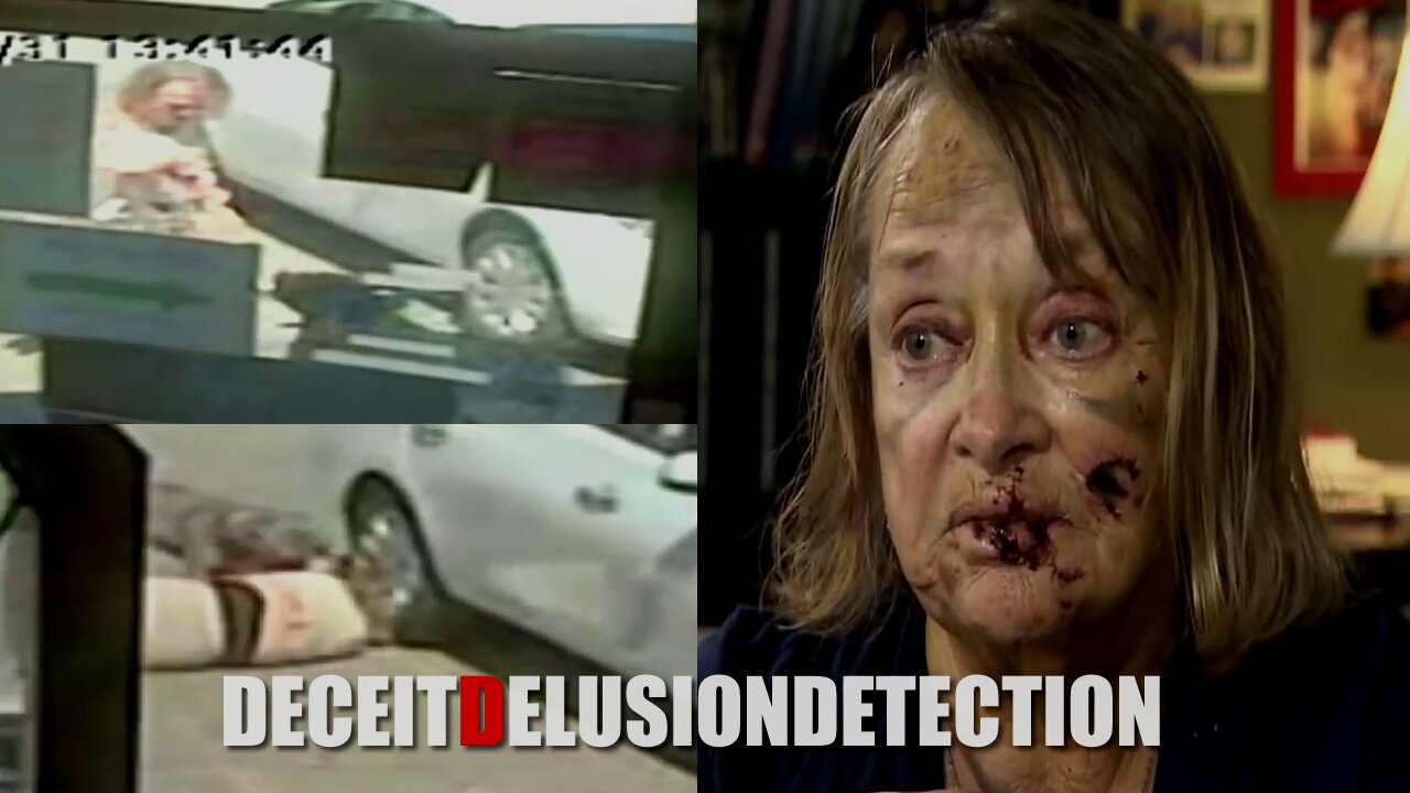 A white grandma was brutally attacked by a black man's pit bull in the parking lot