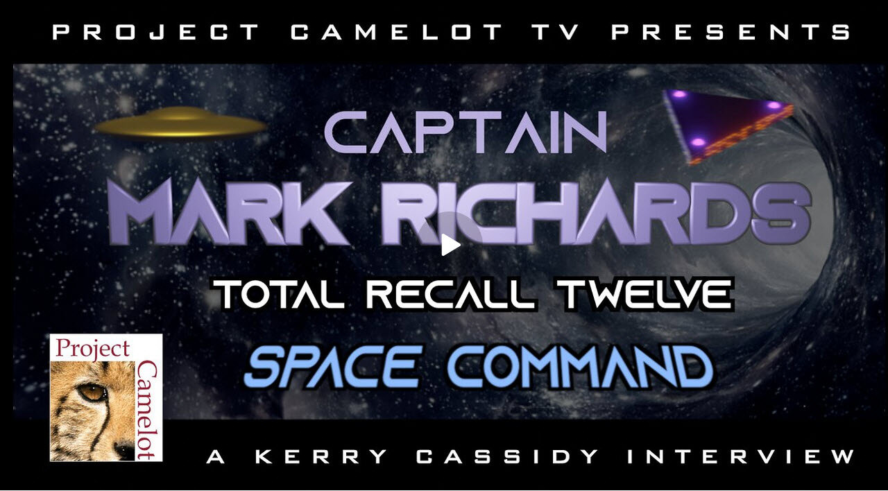 KERRY CASSIDY w/ CAPTAIN MARK RICHARDS: SPACE COMMAND TOTAL RECALL TWELVE