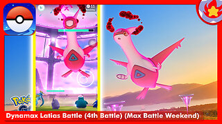 Dynamax Latias Battle (4th Battle) (Max Battle Weekend) | Pokemon GO