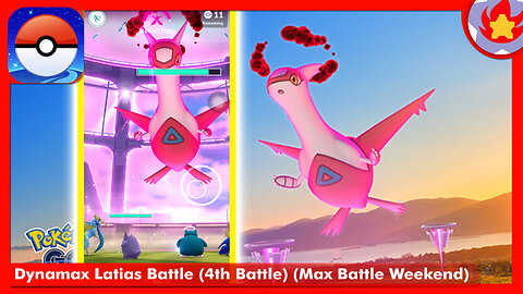 Dynamax Latias Battle (4th Battle) (Max Battle Weekend) | Pokemon GO