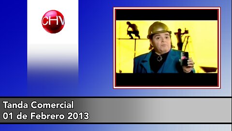 Tanda Comercial Chilevisión (01 de Febrero 2013)