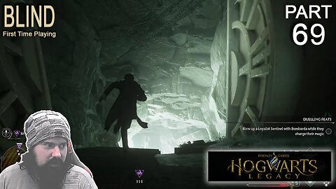 I found side quests | Blind Playing Hogwarts Legacy Part 69 Slytherin