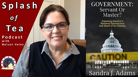 Splash of Tea with guest and Author Sandra J. Adams