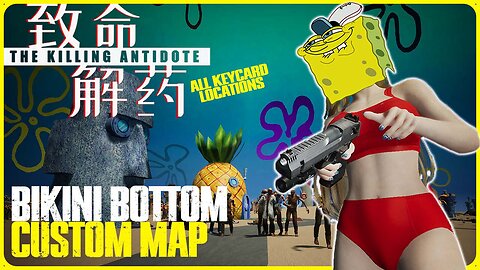 The Killing Antidote - Bikini Bottom Custom Survival map | EXTREME Difficulty | Max Setting