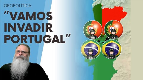 CHOQUEI, página de FOFOCA no X, posta PROPOSTA para BRASIL "SE VINGAR" de PORTUGAL com INVASÃO