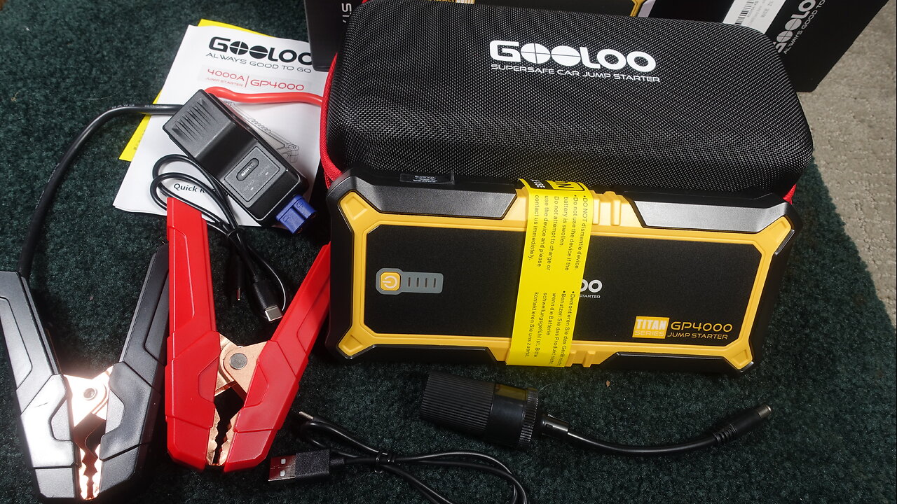 GOOLOO GP4000 Jump Starter